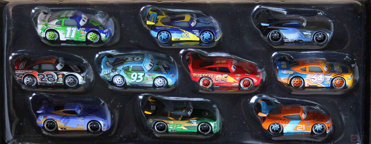 cars 3 10 pack